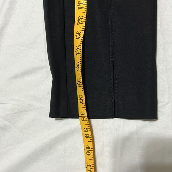 Simply Vera Wang front slit stretch ankle pants size L - Picture 15 of 16